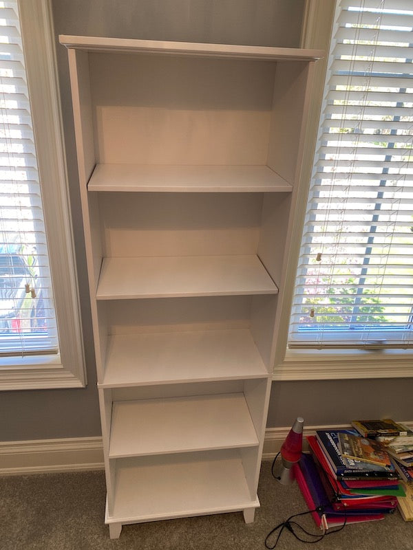 White Shelving Unit