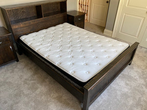 Mennonite Made Queen Bed Frame + Mattress