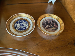 2 Small T. Limoges Maba Porcellane Artistiche Dishes
