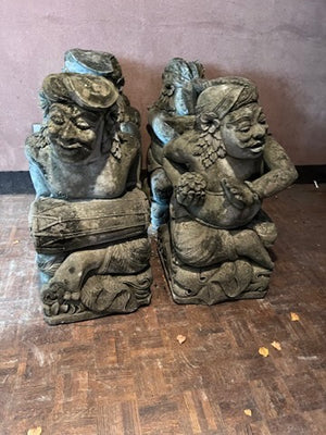4 'Music Group' Concrete Statues Imported from Bali (*Originally $2,000+)