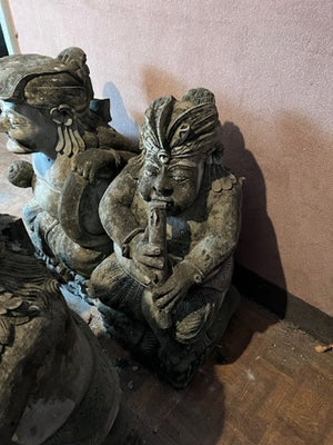 4 'Music Group' Concrete Statues Imported from Bali (*Originally $2,000+)