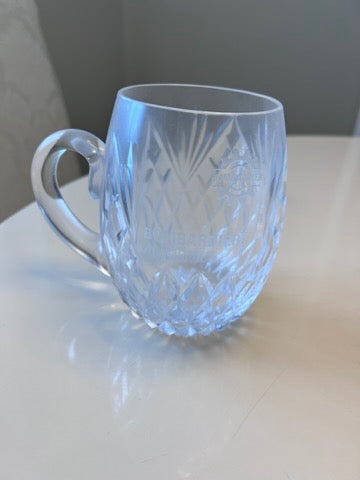 Tyrshe Crystal 'Bombardier' Embossed Cup