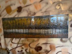 Trees 'Raised' Canvas Wall Art