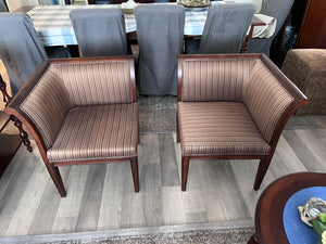 Pair of Bombay Company Square Chairs