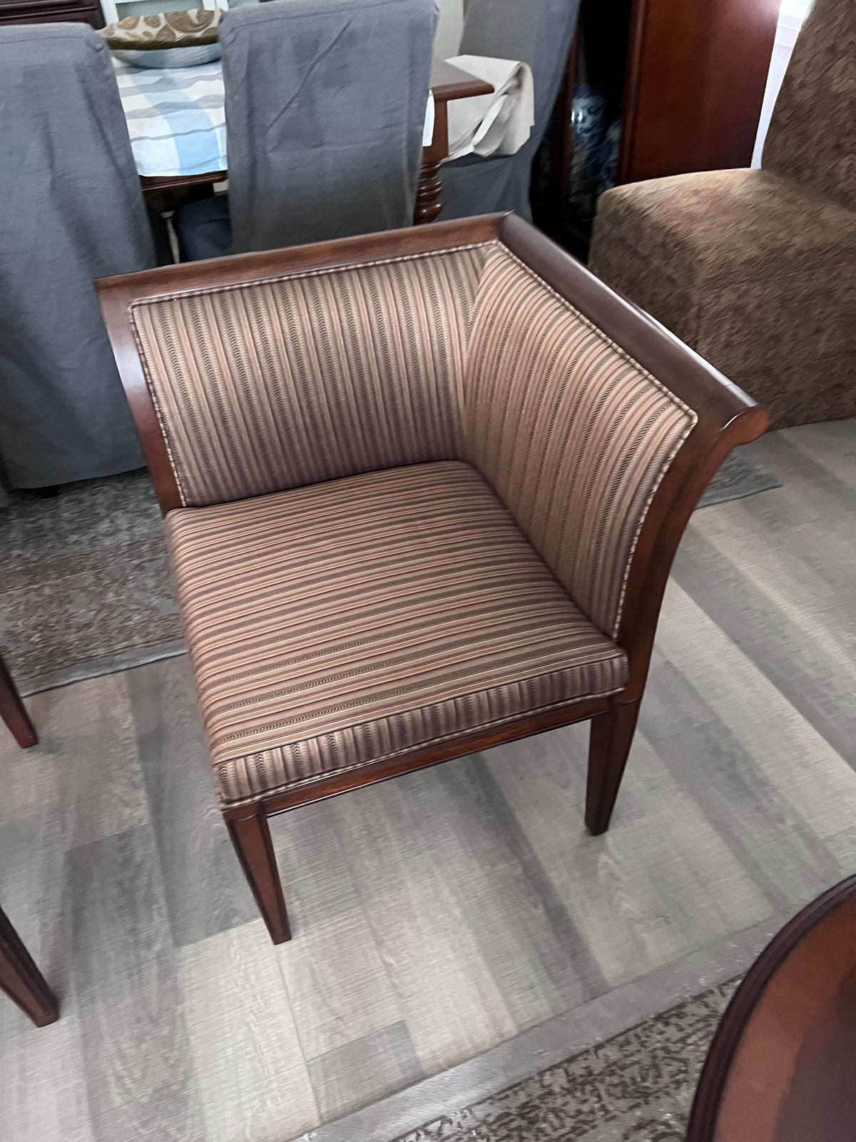 Pair of Bombay Company Square Chairs