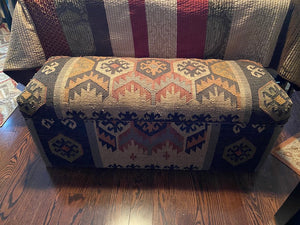 Upholstered Storage Ottoman/Bench