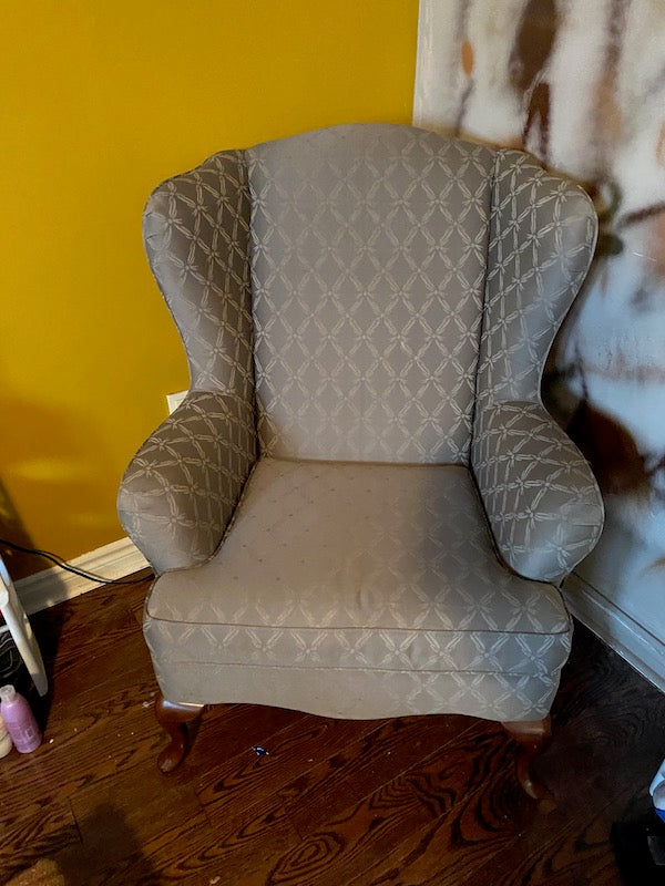 Sklar-Peppler Wingback Chair – Sell My Stuff Canada - Canada's