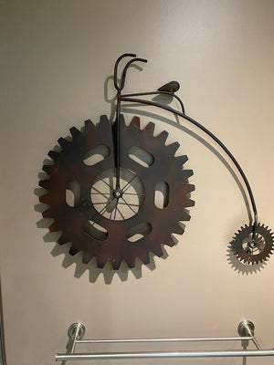 Metal Bike Wall Decor
