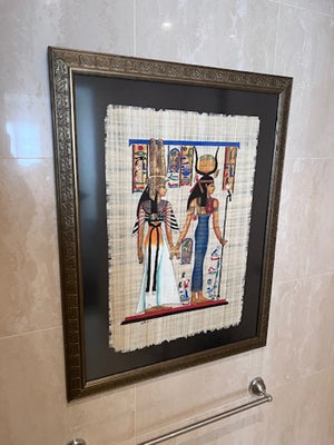 Egyptian Art on Papyrus Paper # 3