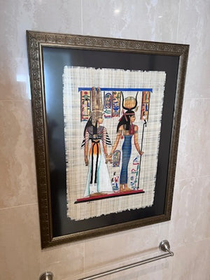 Egyptian Art on Papyrus Paper # 3