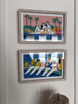 Pair of Poolside Prints
