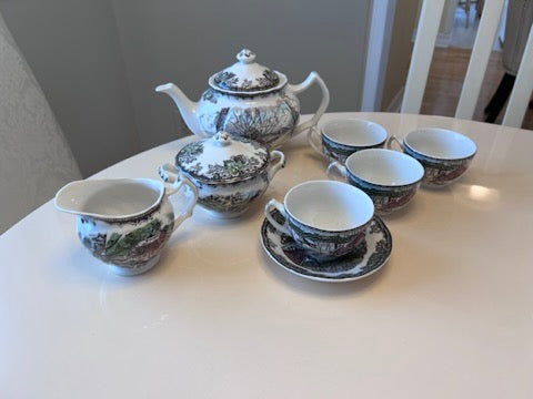 The Friendly Village by Johnson Bros Tea Lot