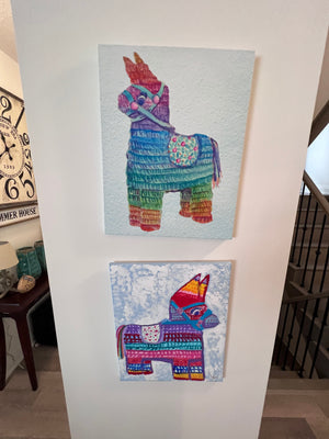 Pair of Pinata Art- from Pier 1