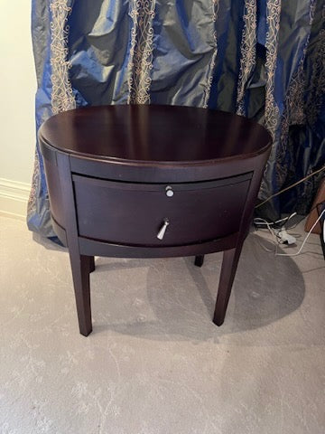 Pair of Oval Side Tables
