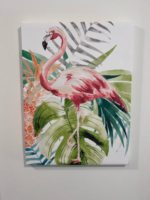 Tropical Flamingo Art- from Pier 1