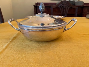Christofle France, Silverplate Covered Serving Dish