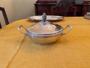 Christofle France, Silverplate Covered Serving Dish