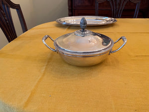 Christofle France, Silverplate Covered Serving Dish