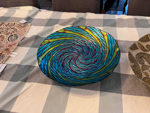 2 Decorative Glass Bowls