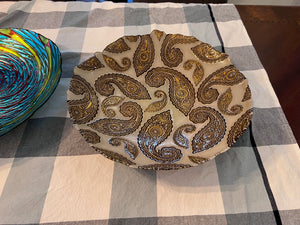 2 Decorative Glass Bowls