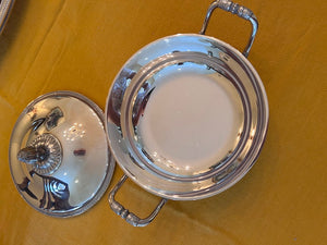 Christofle France, Silverplate Covered Serving Dish
