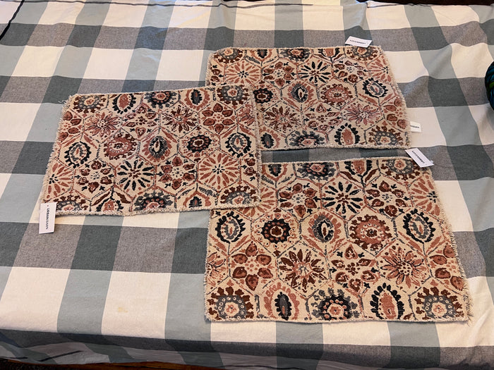 3 Urban Barn Rebeckah Placemats (BRAND NEW)