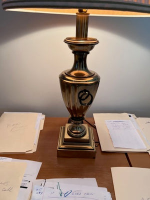 Authentic 'Stiffel' Brass Table Lamp