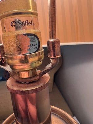 Authentic 'Stiffel' Brass Table Lamp