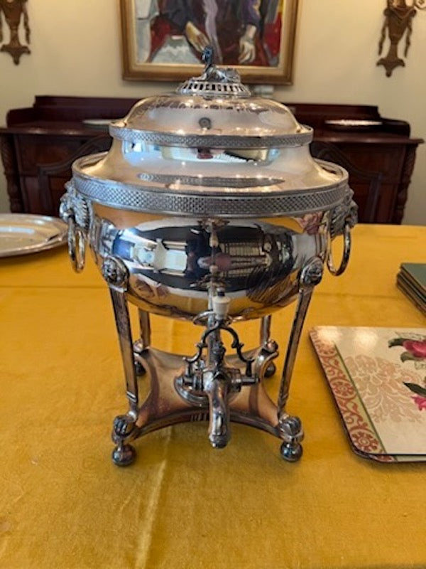 Silverplate Samovar