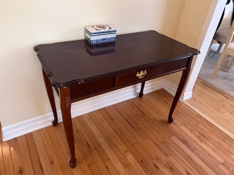 Vintage Wood Desk w/1 Drawer