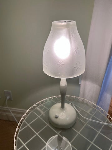Small Table Lamps, Glass Shades