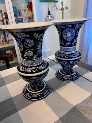 Pair of Bombay Company Vases