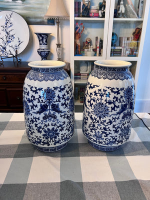 Pair of Bombay Company Large Vases