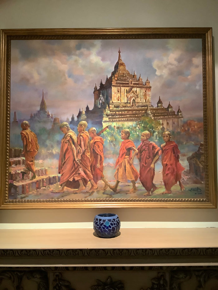 Original Framed Painting from Myanmar/Burma