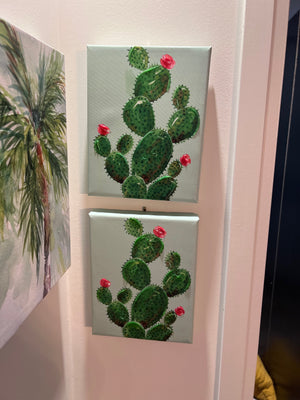 2 Cactus Wall Art- Pier 1