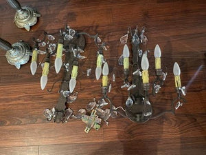 2 Pendant Wall Sconces