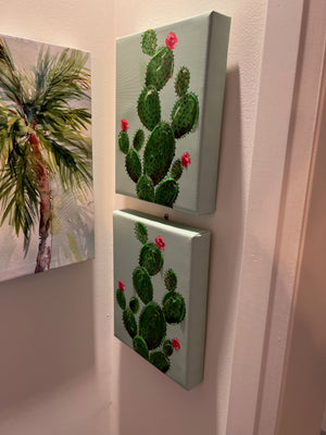 2 Cactus Wall Art- Pier 1
