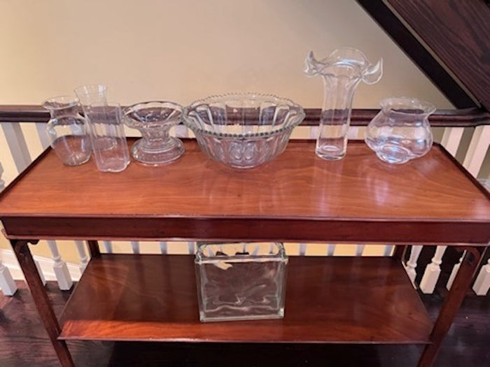 Glass Vase Lot