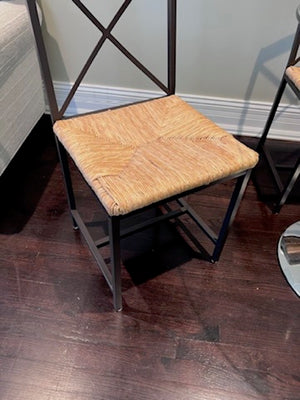 Round Glass Breakfast Table + 3 Ikea Chairs