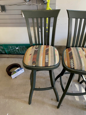 3 MCO Wood Products Bar Stools