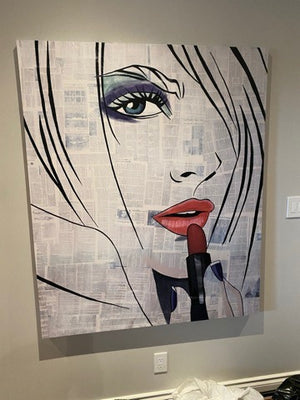 Fashion Inspired Large Wall Art