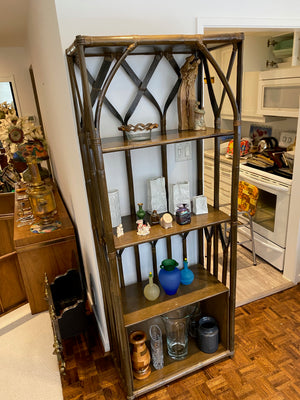 Bamboo Style Etagere
