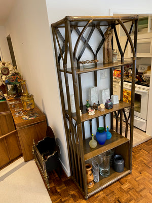 Bamboo Style Etagere