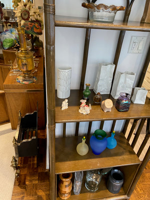 Bamboo Style Etagere