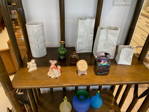 Bamboo Style Etagere
