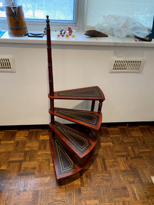 The Bombay Company Library Steps