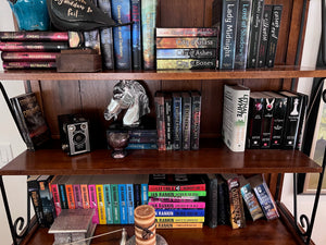 Baker's Rack + Books & Decor