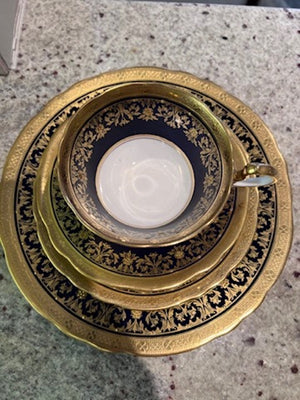 Aynsley Cobalt 7023 Lunch Setting