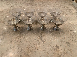 Sterling Silver Sherbet Dessert Cups