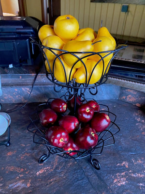 Artificial Fruit in Basket Lot